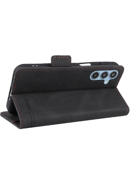 Toka ile Samsung Galaxy M35 Manyetik Cüzdan Kart Tutucu Için Flip Case (Yurt Dışından)