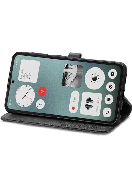 Nothing Flip Case Cmf Telefon 1 Zarif Desen Kapak Kapak Darbeye (Yurt Dışından)