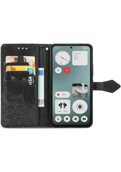 Nothing Flip Case Cmf Telefon 1 Zarif Desen Kapak Kapak Darbeye (Yurt Dışından)