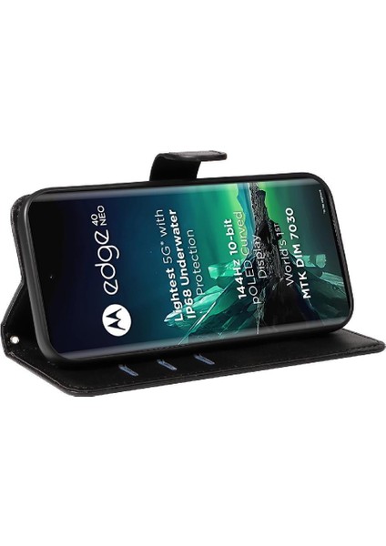 Motorola Edge 40 Neo Için Kredi Kartı Yuvası ile Ayrılabilir Siyah (Yurt Dışından) fiyatları