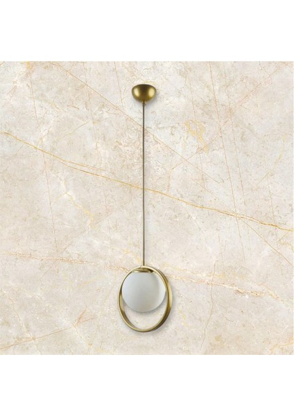 Halka Tekli Eskitme Beyaz Cam