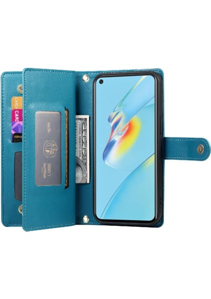Oppo A54 4g Için Flip CASE/A54S Crossbody Kayış Iş Çok Fonksiyonlu (Yurt Dışından) indirimleri