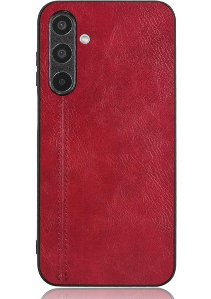 Samsung Galaxy M35 Vegan Pu Deri Kickstand Cüzdan Kılıf Için Cüzdan Kılıf (Yurt Dışından)