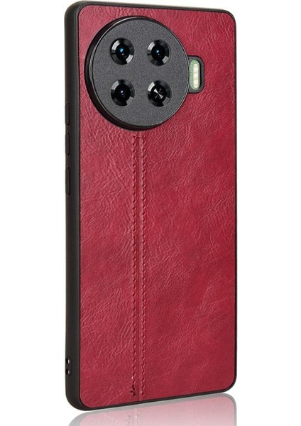 Tecno Spark Için Cüzdan Durumda 20 Pro Artı Kart Çanta Kart Yuvası Vegan Pu Cüzdan (Yurt Dışından)