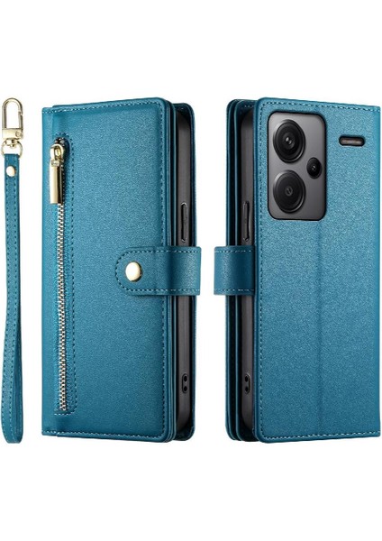Xiaomi Redmi Not Için Flip Case 13 Pro Artı Standı Cüzdan Çok Fonksiyonlu (Yurt Dışından)