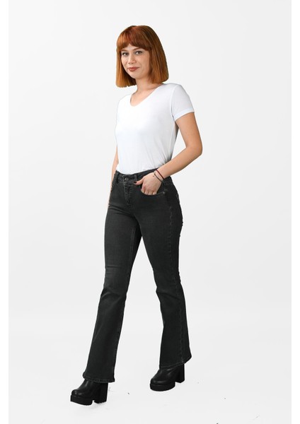 Kadın Çan Paça Kot Pantolon fiyatları