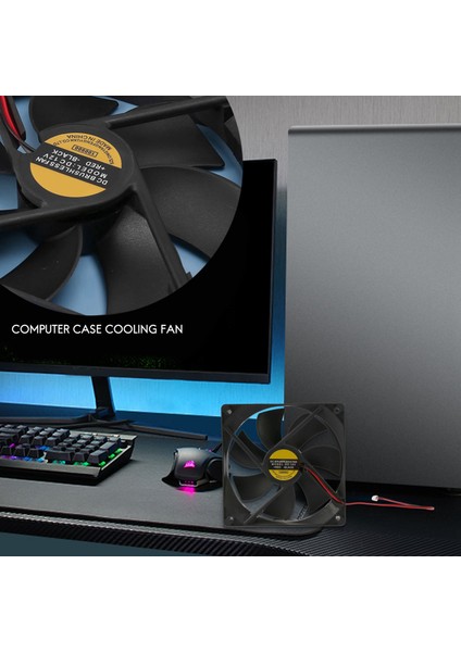 Bilgisayar Kasası Için 120MM x 25MM 12V 2pin Kol Rulman Soğutma Fanı (Yurt Dışından) fırsatları