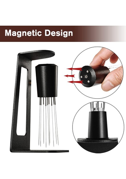 Wdt Aracı Espresso Manyetik Kahve Karıştırıcı Dağıtım Aracı Espresso Karıştırıcı Kahve Karıştırma Aracı Standı ile (Yurt Dışından)