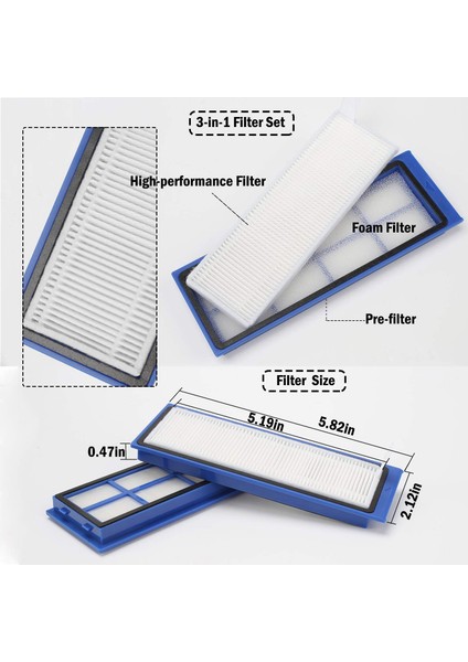 Eufy Robovac L70 Hibrit Robot Süpürge Için Elektrikli Süpürge Aksesuarları Yedek Parça Kiti (Yurt Dışından) fiyatları
