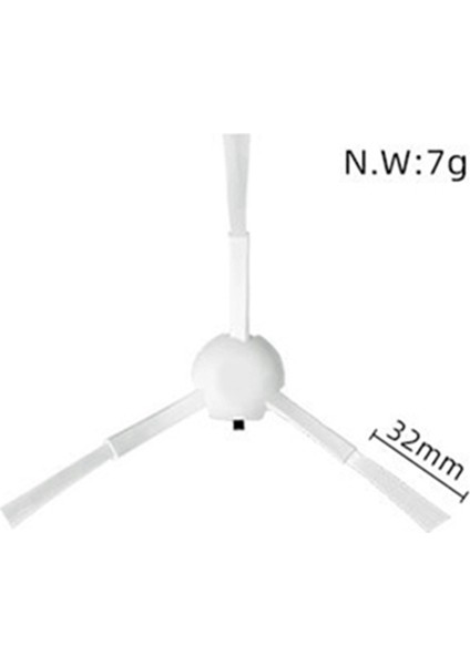 Dreame S10/S10 Pro Robotlu Süpürge Filtreleri Yedek Yedek Parça Zemin Temizleme Için 4 Adet Yıkanabilir Yan Fırça (Yurt Dışından) fırsatları