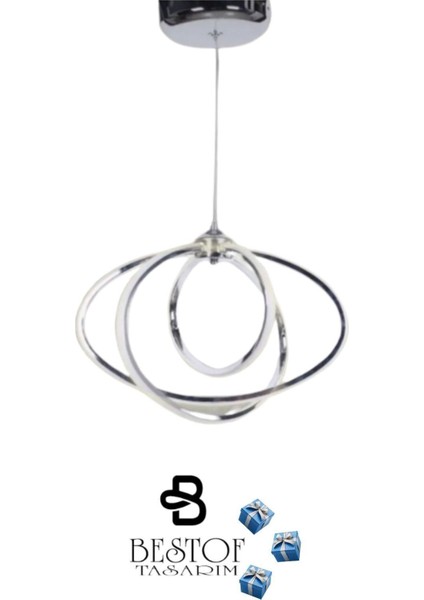 Evren 3lü Modern LED Avize - Yatak Odası - Mutfak - Salon - Oda - Hol modelleri