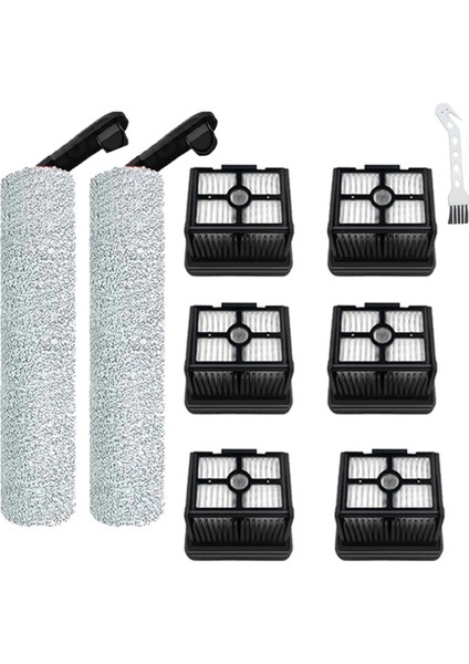 Dreame H12 Pro / H12 PLUS/H12 Core Elektrikli Süpürge Yumuşak Silindir Ana Fırça Hepa Filtre Yedek Aksesuarları (Yurt Dışından)