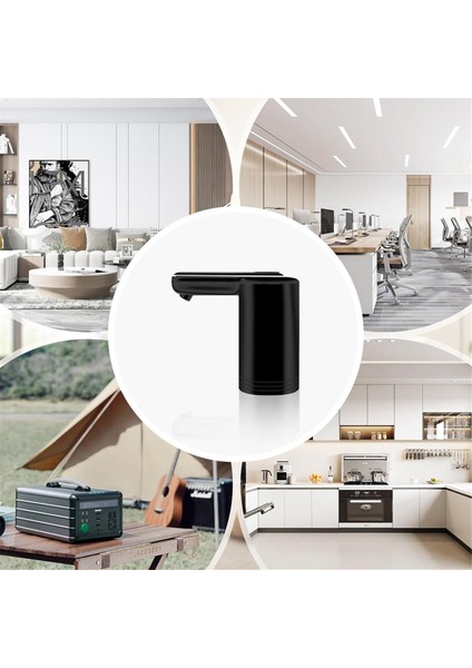 5 Galonluk Şişe Için Su Sebili, Evrensel 2 Motorlu Daha Hızlı Pompalayan Su Pompası, Taşınabilir USB Şarjı Beyaz (Yurt Dışından) indirimleri