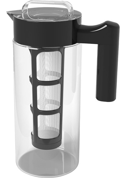 Cold Brew Kahve Makinesi, Cam Buzlu Kahve Makinesi ve Sızdırmaz Sürahili, Mesh Filtreli Çay Demlik (Yurt Dışından)