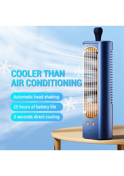 Ev Kule Fanı 90 ° Sirkülasyon Salınımlı Sessiz Soğutma Klima Taşınabilir Ayakta Zemin Masası Bladeless Fan (Yurt Dışından) fiyatları