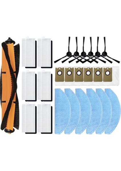 Xiaomi Lydsto G2 Ana Yan Fırça Hepa Filer Paspas Bezleri Bez Toz Torbası Yedek Robotlu Süpürge Aksesuarı (Yurt Dışından)