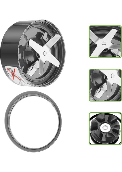 Nutribullet Blender 600W/900W Çıkarıcı Yedek Bıçak Için Blender Yedek Parçaları Çapraz Bıçak (Yurt Dışından) indirimleri