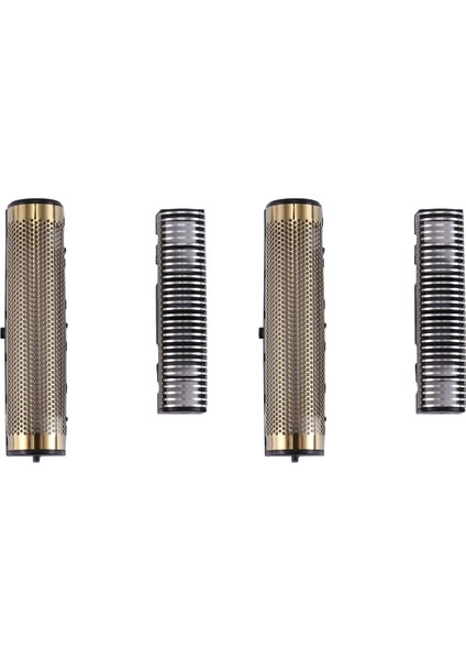 Elektrikli Traş Makineleri Bıçakları Altın Folyo Bıçak Ağı ve Kesici Kafa Kemei KM-2026 KM-2028 Yüzer Jilet Için Uygun (Yurt Dışından) fiyatları