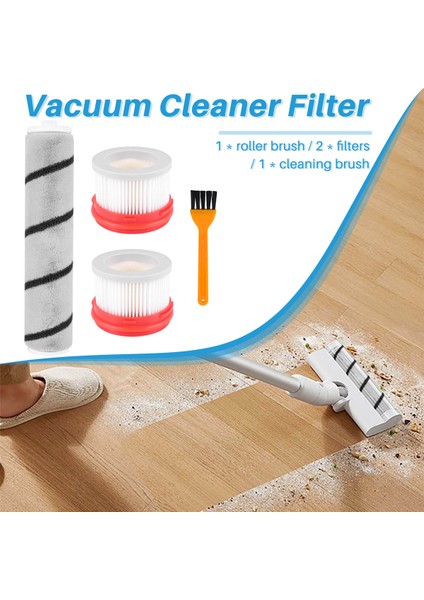Filtre Rulo Fırça Seti Xiaomi Dreame V9/V9P/V10 Elektrikli Süpürge Parçaları Temizleme Fırçası Ev Aksesuarları (Yurt Dışından) indirimleri