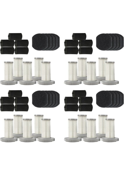 20 Adet Elektrikli El Süpürgesi Hepa Filtre Sünger Filtre Kiti Xiaomi Deerma DX700 DX700S Vakum Yedek Parça Aksesuarları (Yurt Dışından)