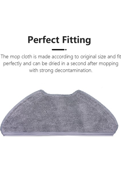 15 Adet Paspas Bezi Xiaomi Mi Robot Vakum Paspas 2 Lite / Mi Robot Vakum Paspas 2 Pro / Mjstl / MJST1SHW Parçaları (Yurt Dışından) modelleri