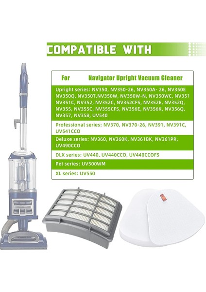 Yedek Hepa Filtre Köpekbalığı NV350 NV351 NV35 Elektrikli Süpürge Aksesuarları Elektrikli Süpürge Filtresi (Yurt Dışından) modelleri