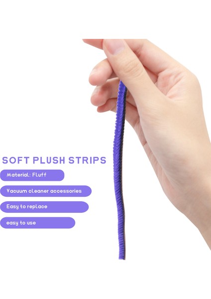 6 Adet Yumuşak Peluş Şeritler Dyson V6 V7 V8 V10 V11 Elektrikli Süpürge Yumuşak Silindir Kafası Yedek Aksesuar Parçaları (Yurt Dışından) indirimleri
