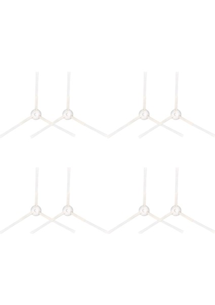 Tefal Rowenta X-Plorer Serie 95 RG7975WH RG7987WH Robotik Süpürge Yedek Parçası Için 8 Adet Yan Fırça (Yurt Dışından)