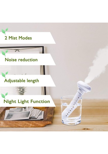 Mini Taşınabilir Nemlendirici Serin Buharlı Nemlendirici USB Hava Nemlendirici Seyahat Ofis Otel Araba Ev Için Su Şişesi Olmadan (Yurt Dışından) modelleri