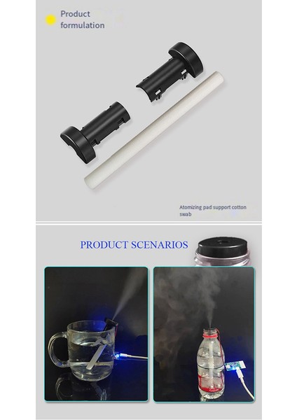 USB Nemlendirici Modülü Aerosolizer Kontrol Panosu Nemlendirici Kurulu Misting Modülü Nemlendirici Modülü 5V (Yurt Dışından) fırsatları