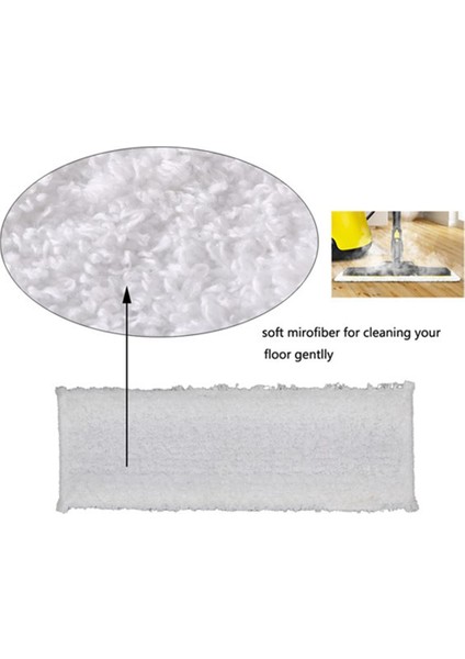 Buharlı Paspas Bezi Karcher Easyfix Sc2 Sc3 Sc4 Sc5 Buharlı Temizleyici Mikrofiber Zemin Elbise Pedleri Bakır Fırçalar (Yurt Dışından) indirimleri