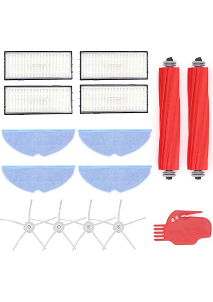 Ana Fırça Yan Fırça Filtresi Yedek Parça Kiti Xıaomı Roborock S7 T7S T7PLUS G10 Robotik Elektrikli Süpürge (Yurt Dışından)