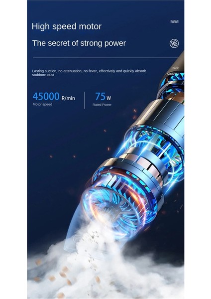 10000MAH USB Kablosuz Toz Üfleyici Yüksek Güçlü Saç Kurutma Makinesi Ev Bilgisayar Klavye Araba El Taşınabilir Toz Toplayıcı (Yurt Dışından) fiyatları