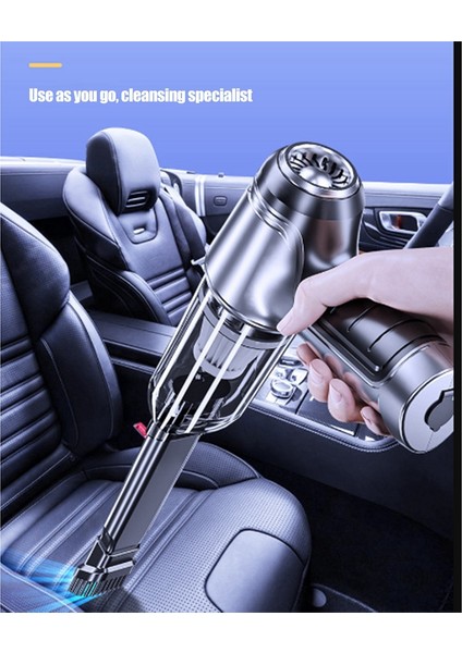 In 1 Araba Kablosuz Elektrikli Süpürge Üflenebilir Ev Aletleri Vakum Ev Araba Çift Kullanımlı Mini Elektrikli Süpürge Gri Beyaz (Yurt Dışından) indirimleri