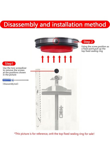 Toz Kutusu Kovası Üst Sabit Sızdırmazlık Halkası Için Yedek Dyson V10 SV12 Elektrikli Süpürge Toz Kovası Kir Fincan Parçaları (Yurt Dışından) indirimleri