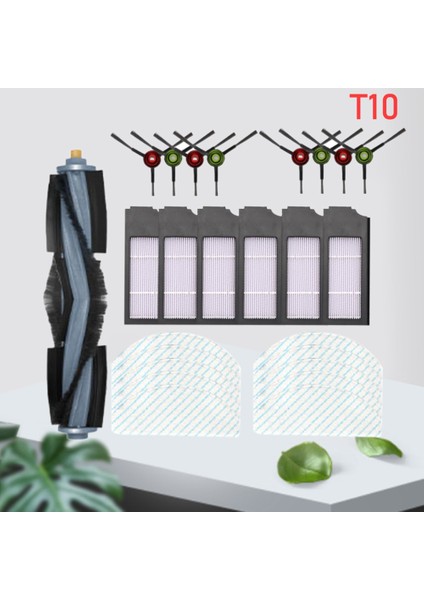 25 Adet Ana Yan Fırçalar Hepa Filtre Paspas Bezi Ecovacs Deebot T10 Robotik Elektrikli Süpürge Yedek Aksesuarlar (Yurt Dışından) fiyatları