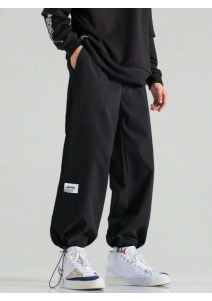 Erkek Ayarlanabilir Paça Oversize Kalıp Eşofman Pants