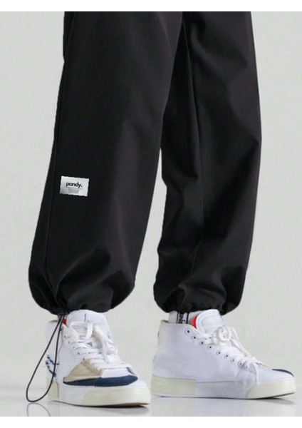 Erkek Ayarlanabilir Paça Oversize Kalıp Eşofman Pants