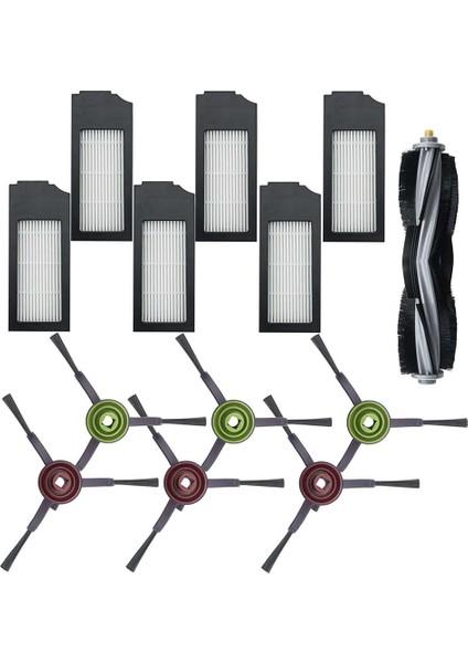Ecovacs Deebot X1 Omni,x1 Turbo Robotlu Süpürge Ana Yan Fırçalar Hepa Filtreler Için Yedek Filtreler Aksesuarları (Yurt Dışından) fiyatları