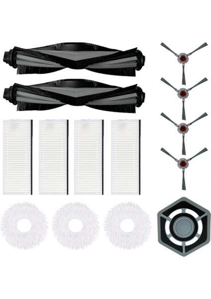 Ecovacs Deebot N9 + Robot Süpürge Için Temizlik Aksesuarları Kiti Ev Yedek Parça Değiştirme (Yurt Dışından)