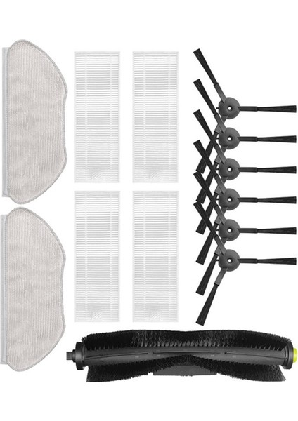 13 Adet 360X100/X100MAX Robotlu Süpürge Aksesuarları Ana Yan Fırça Paspas Bezi Hepa Filtre (Yurt Dışından) fırsatları