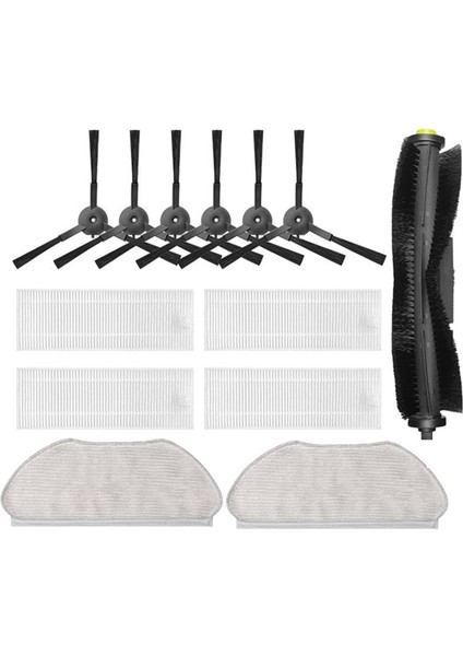 13 Adet 360X100/X100MAX Robotlu Süpürge Aksesuarları Ana Yan Fırça Paspas Bezi Hepa Filtre (Yurt Dışından) indirimleri