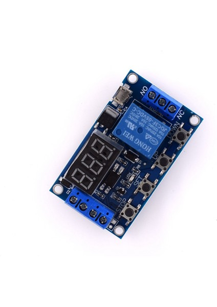 Dc 6-30V Desteği Mikro USB 5V LED Ekran Otomasyon Döngüsü Gecikme Zamanlayıcı Kontrol Kapalı Anahtarı Gecikme Zaman Rölesi 6V 9V 12V 24V (Yurt Dışından) fiyatları
