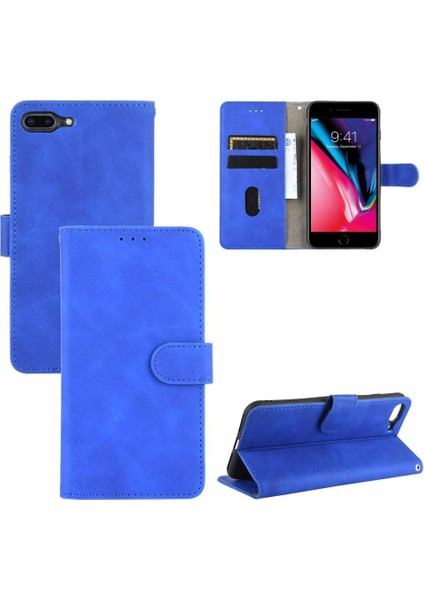 Apple iPhone 7 Için Kılıf Artı/8 Artı Koruyucu Kapak Kart Ekleme Deri (Yurt Dışından)