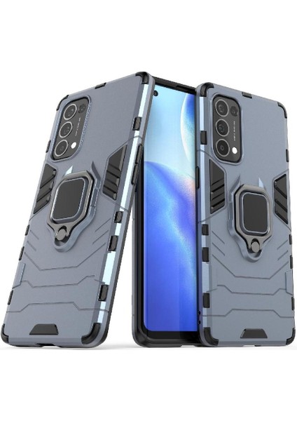 Oppo Oppo 5 Pro Askeri Damla Koruma Darbeye Kapak Halkası Için Kılıf (Yurt Dışından)