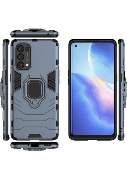 Oppo Oppo 5 Pro Askeri Damla Koruma Darbeye Kapak Halkası Için Kılıf (Yurt Dışından) fiyatları