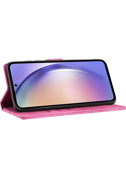 Samsung Galaxy Için Kılıf A52S 5g Flip Folio Kart Cep Tutucu Kapak Kedi (Yurt Dışından)
