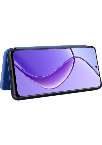 Realme 12 5g Tam Koruma Manyetik Karbon Fiber Kart Folio Için Kılıf (Yurt Dışından) modelleri