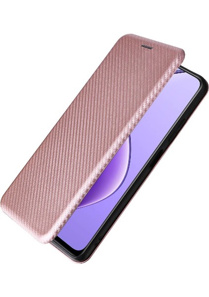 Realme 12 5g Tam Koruma Manyetik Karbon Fiber Kart Folio Için Kılıf (Yurt Dışından) fırsatları