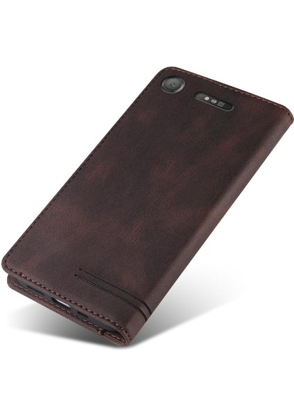 Sony Xperia Xperia Kickstand Iki Kart Yuvaları Premium Deri Için Kılıf (Yurt Dışından) indirimleri